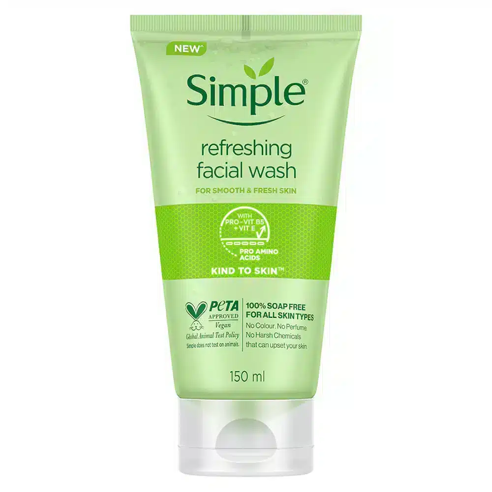 Simple Refreshing Face Wash 150ml (India) Simple Refreshing Face Wash 150ml (India)