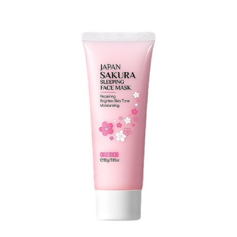 Deep-Hydrating-Sakura-Sleeping-Mask-Facial-Moisturizing-Nourishing-Cosmetic-Anti-Aging-Oil-Control-Whitening-Sleep-Mask.jpg_640x640 LAIKOU Sakura Sleeping Mask 80g