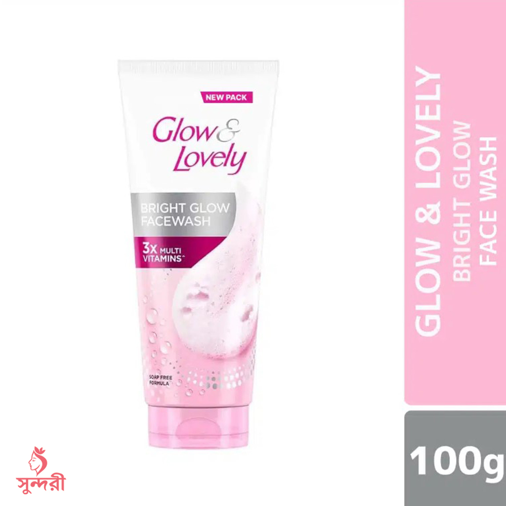 Glow & Lovely Bright Glow Facewash 100gm Glow & Lovely Bright Glow Facewash 100gm