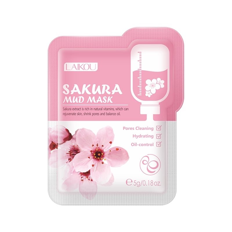 LAIKOU-Sakura-Mud-Mask-5g LAIKOU Sakura Mud Mask – 5g