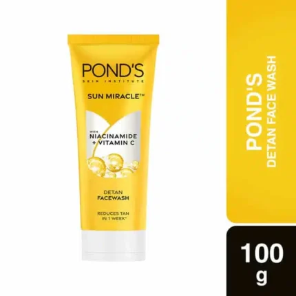 Reveal your natural glow with Pond’s Sun Miracle – the everyday face wash that works as hard as the sun shines.