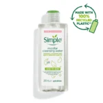 Upgrade your skincare routine with Simple Kind to Skin Micellar Cleansing Water—the perfect balance of clean, kind, and effective.