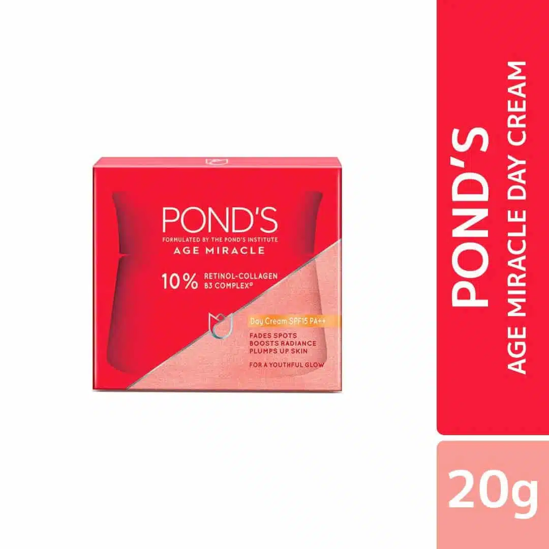 Pond’s Age Miracle Day Cream 20g SPF15PA++ Pond’s Age Miracle Day Cream 20g SPF15PA++