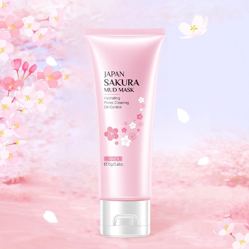 LAIKOU Japan Sakura Mud Mask – 75gm