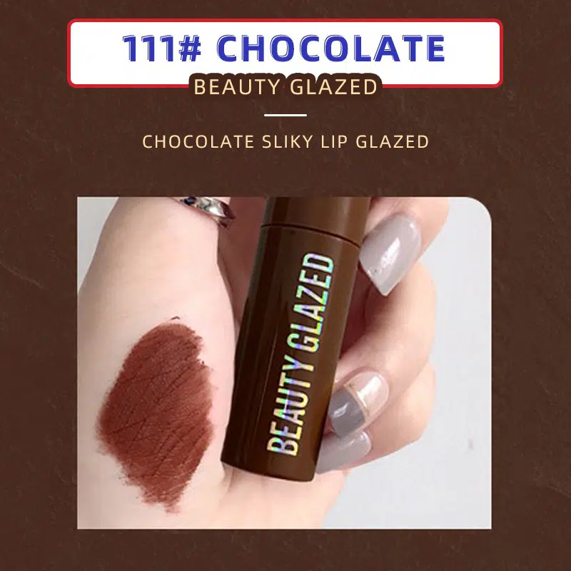 Beauty Glazed Chocolate Lipstick – 111# Chocolate