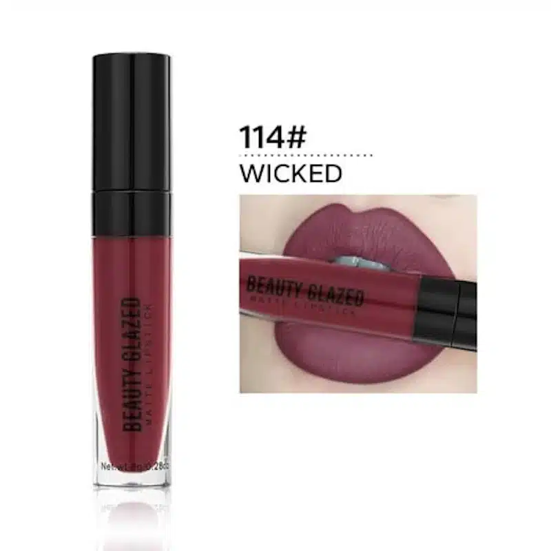 Beauty Glazed Matte Lipstick – Wicked 114