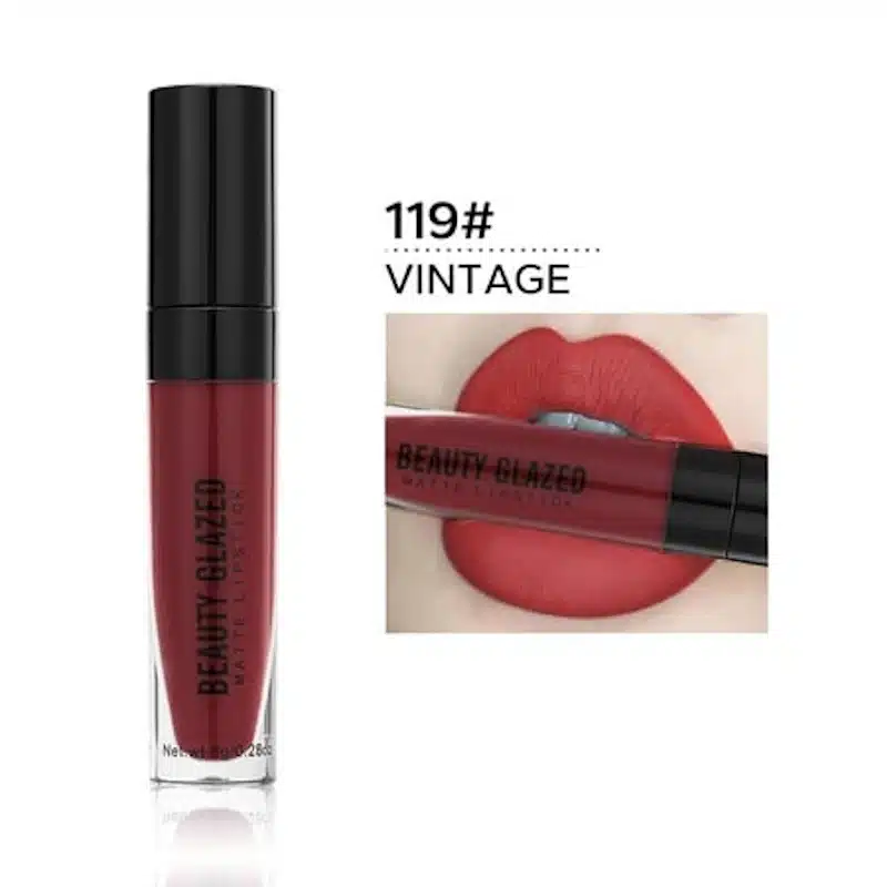 Beauty Glazed Matte Lipstick – Vintage 119
