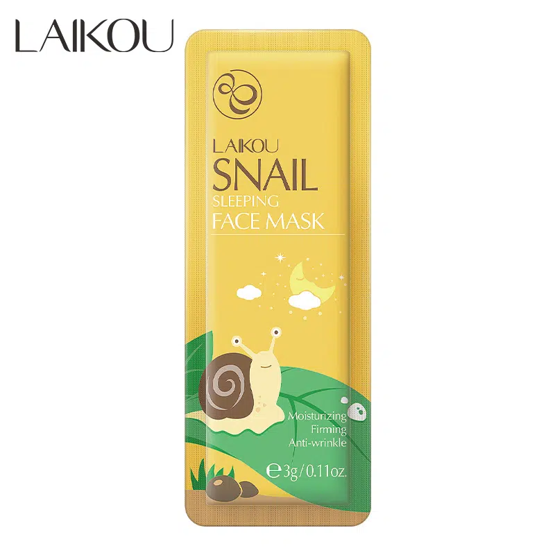 Laikou Snail Sleeping Mask -3gm -1pcs