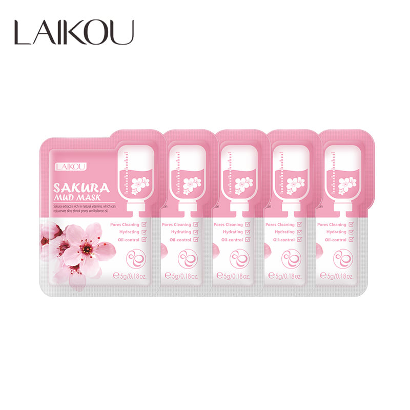 Laikou Sakura Mud Mask 5gm – 5 pcs