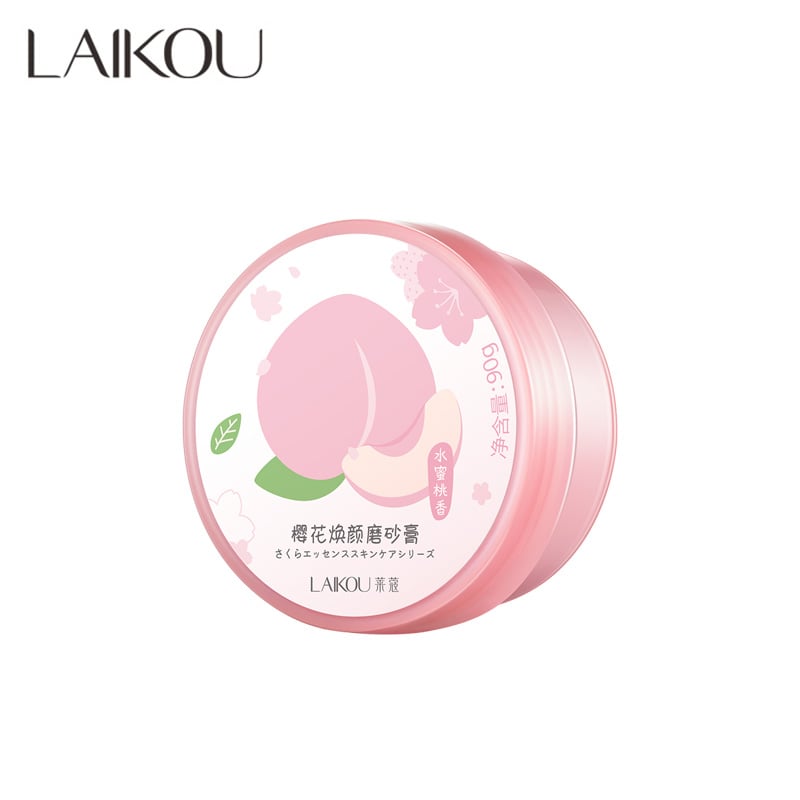 Laikou-Peach-Body-Scrub-90g