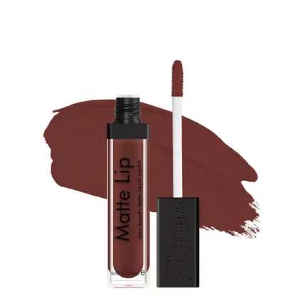 Swiss Beauty Matte Liquid Lipstick Deep Maroon 19