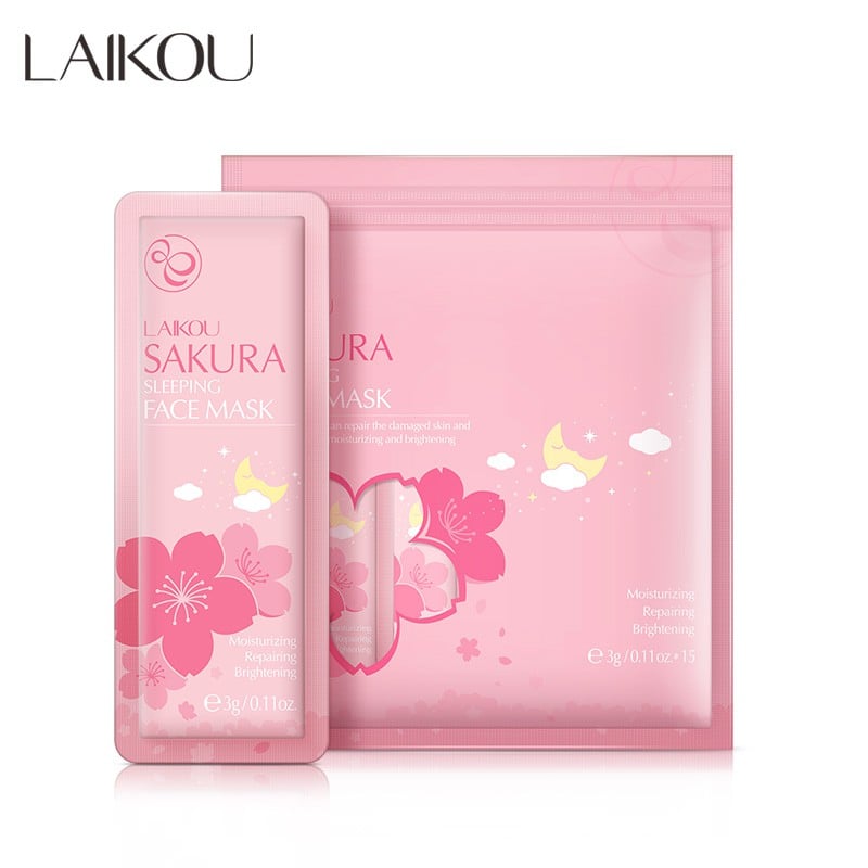 LAIKOU Sakura Sleeping Mask 3gm – 15 pcs