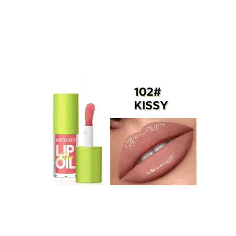 Beauty Glazed Glow Lip Oil – Kissy 102